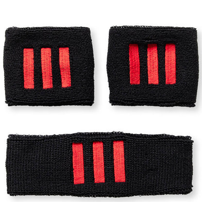 adidas Originals x Willy Chavarria Head and Wrist Bands - Black