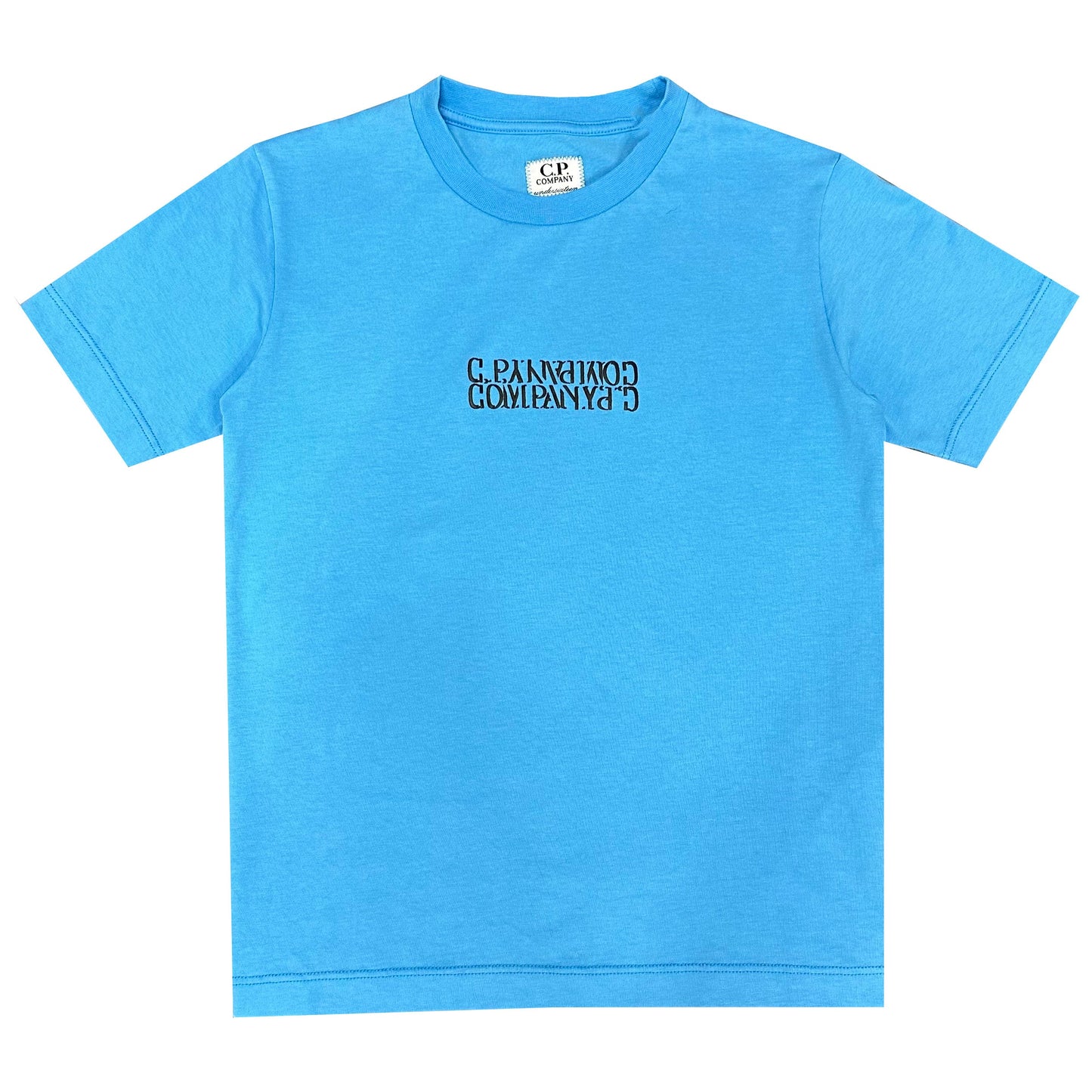 Kids CP Company Mirrored Logo T-Shirt