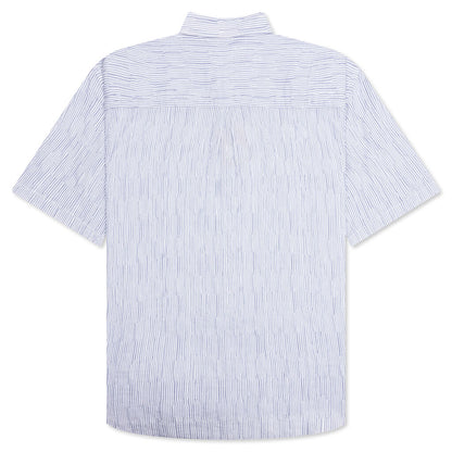 Wavy Striped Shirt - Blue