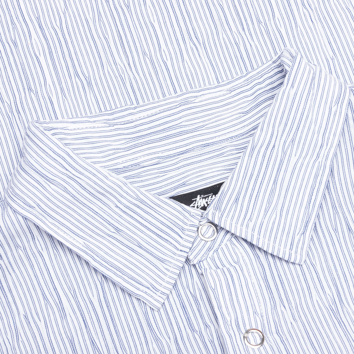 Wavy Striped Shirt - Blue