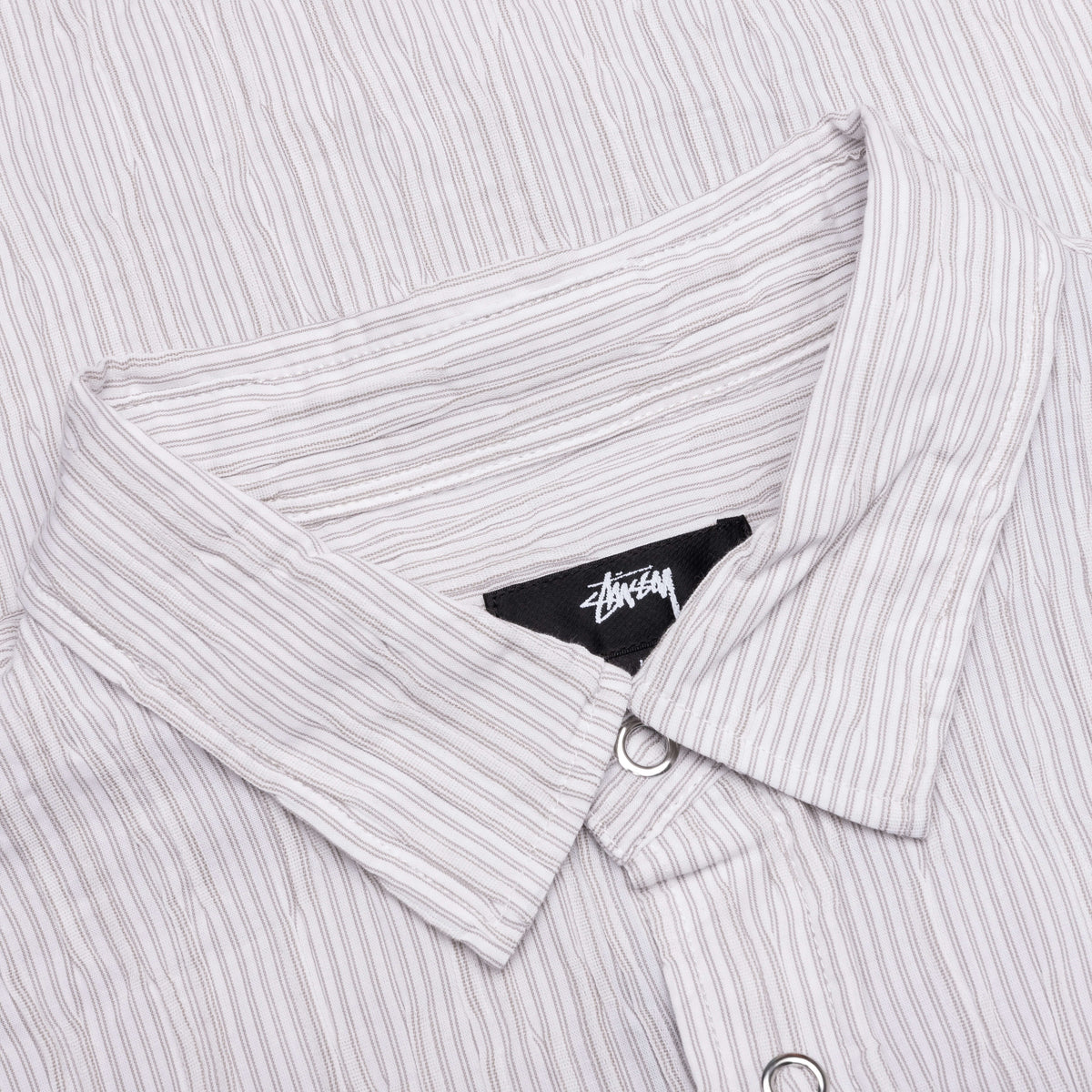 Wavy Striped Shirt - Natural