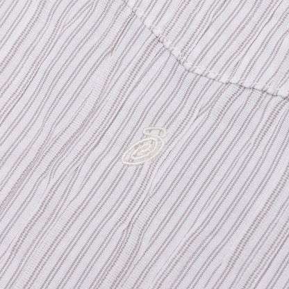 Wavy Striped Shirt - Natural