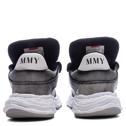 Wayne Puffer Low OG Sole Brushed Shrink Leather - Black