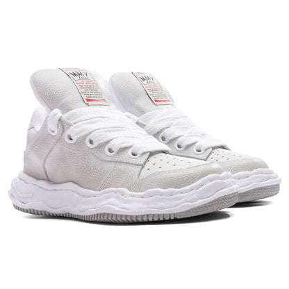 Wayne Puffer Low OG Sole Brushed Shrink Leather - White
