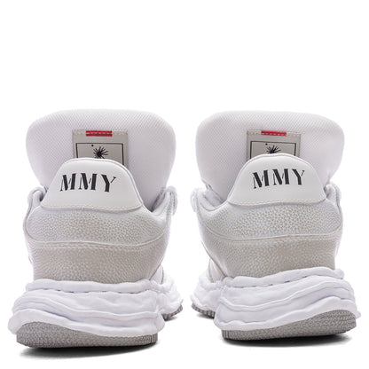 Wayne Puffer Low OG Sole Brushed Shrink Leather - White