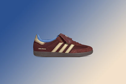 adidas Originals x Wales Bonner Samba - Supcol/Wonwhi/Nbrown