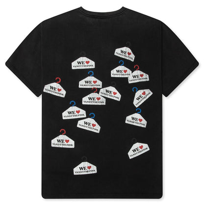 We Love VTP Tee - Washed Black