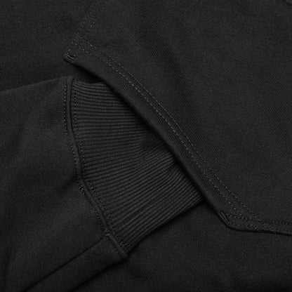 Well Suited Zip Hoodie - Black