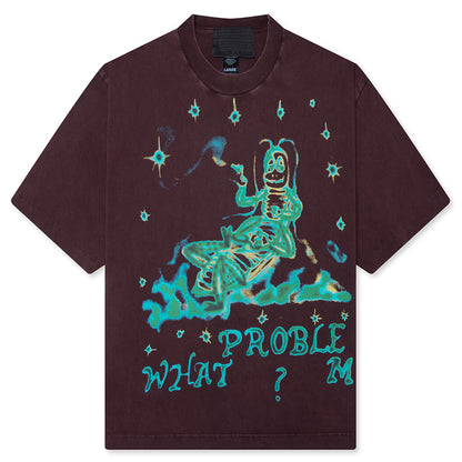 What Problem? Tee - Vintage Brown