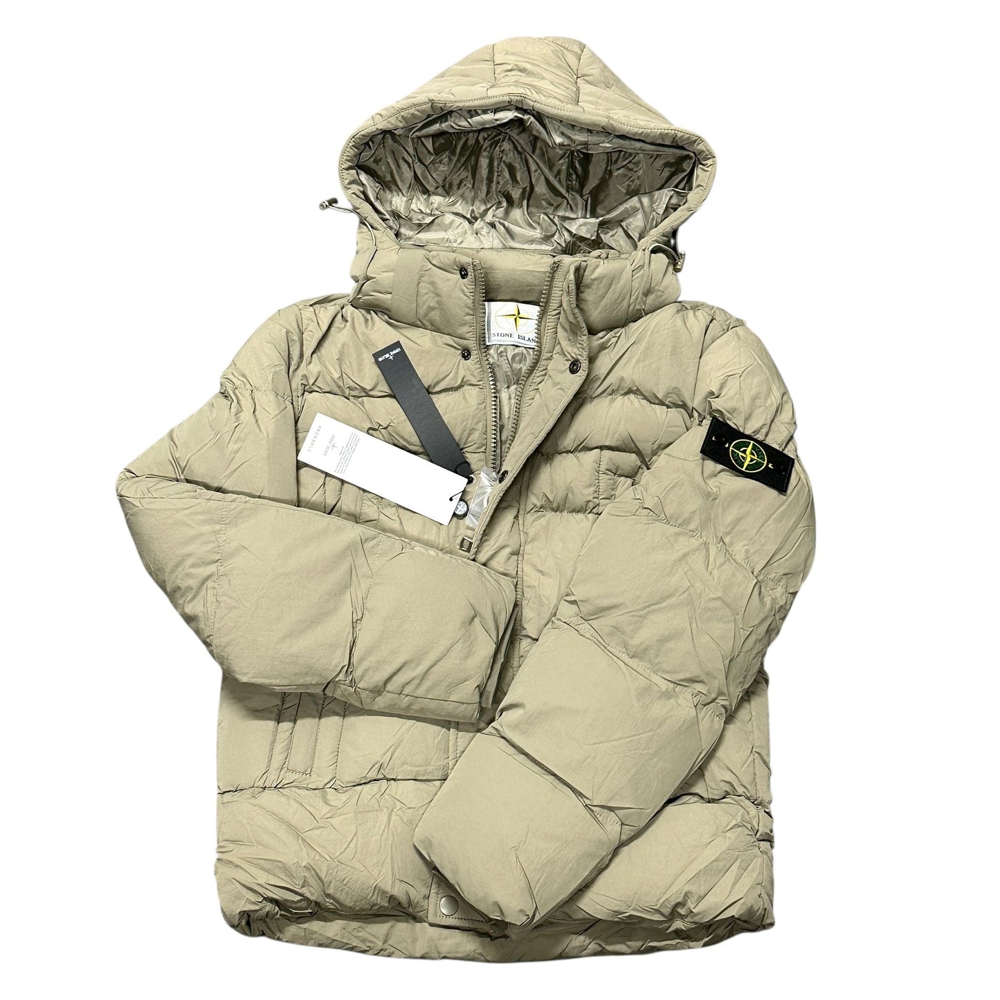 PIUMINO STONE ISLAND FANGO