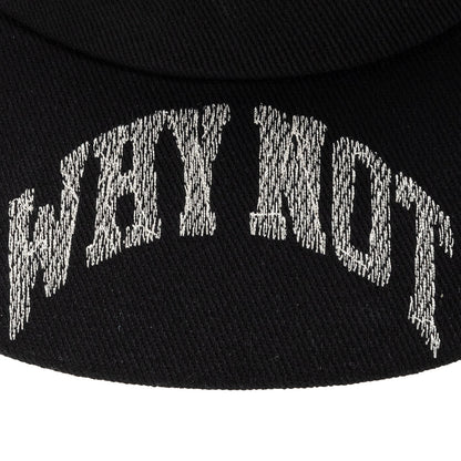 Why Not Trucker Cap - Black