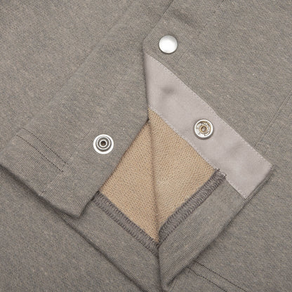 Wide Pusher Sweat Pants - Grey Melange