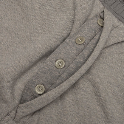Wide Pusher Sweat Pants - Grey Melange