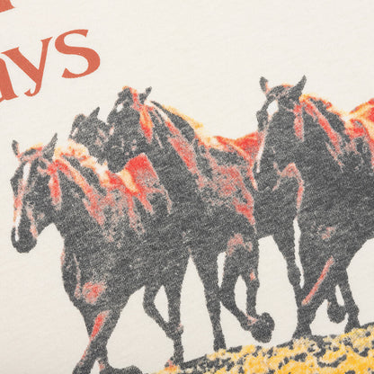 Wild Horses T-Shirt - Bone