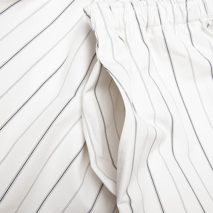 Willy Woven Boxer - White/Black Stripe