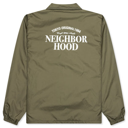 Windbreaker Jacket-1 - Olive Drab