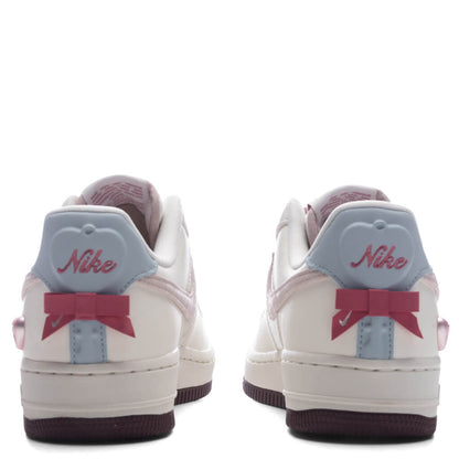 Women's Air Force 1 '07 'Valentine's Day' - Sail/Silt Red/Light Armory Blue