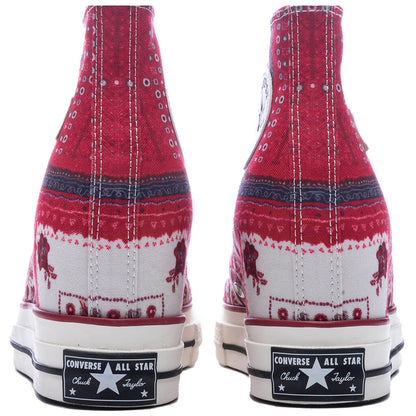Converse x Isabel Marant Women's Chuck 70 Wedge Hi - Vanilla Ice/Red/Black