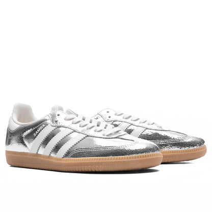 Women's Samba OG - Silver Metallic/Cloud White/Core White