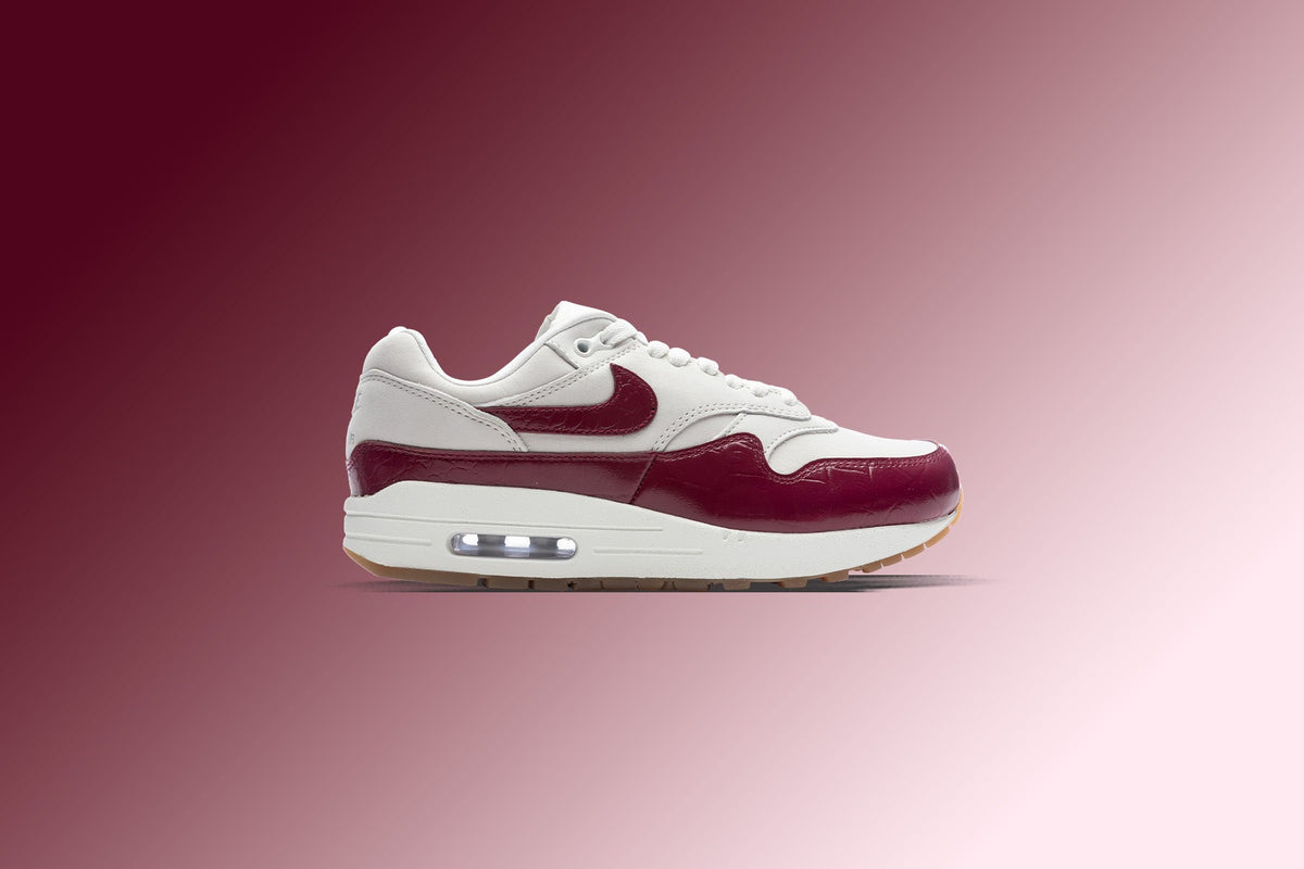 Women's Air Max 1 LX - Sail/Team Red/Gum Light Brown