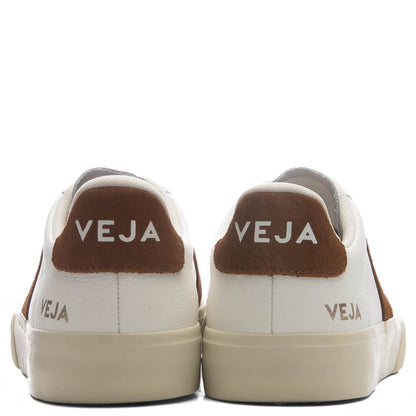 Women's Campo Leather - White/Cognac