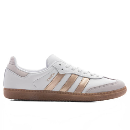 Women's Samba OG - Footwear White/Wonder Gold Metallic/Grey One