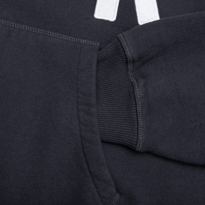 Word Salad Zip Hooded Sweatshirt - Dark Navy