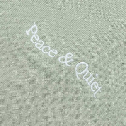 Wordmark Reverse Stitched Sweatpants - Sage