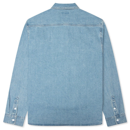 Work Denim Shirt - Light Denim