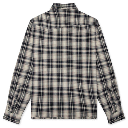 Workmark Button Up - Navy