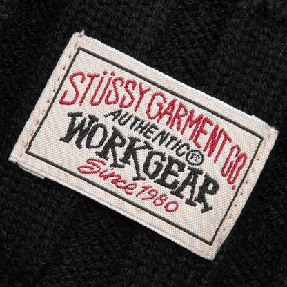 Workwear Cuff Beanie - Black