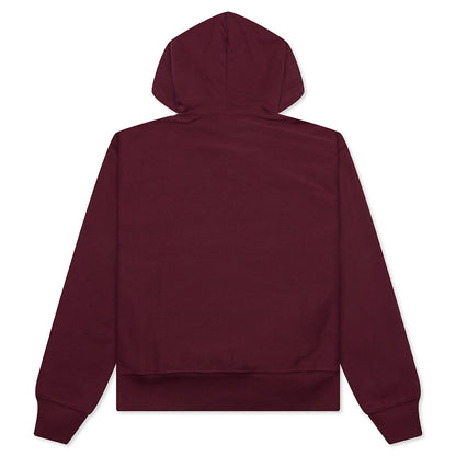 Worldwide Dot Hoodie - Wine