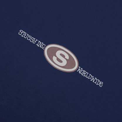 Worldwide Dot Tee - Navy