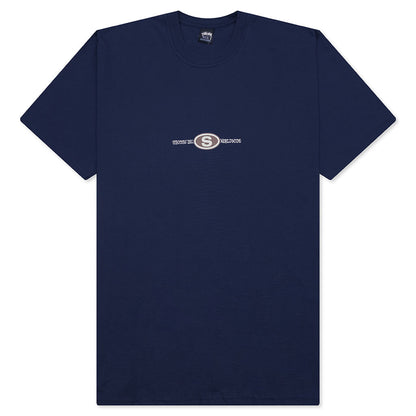 Worldwide Dot Tee - Navy