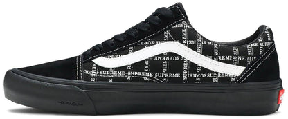 VANS X SUPREME OLD SKOOL PRO BLACK