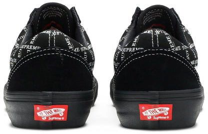VANS X SUPREME OLD SKOOL PRO BLACK