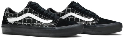 VANS X SUPREME OLD SKOOL PRO BLACK