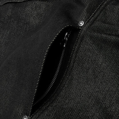 XT Denim Jacket - Black/Antique Silver