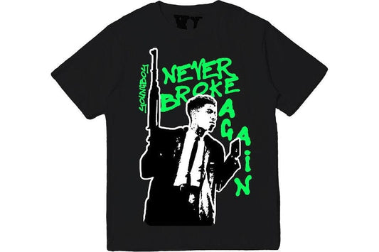 VLONE X YOUNGBOY NBA MY WINDOW TEE BLACK