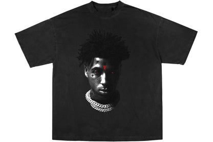 VLONE X NBA YOUNGBOY REAPER'S TEE BLACK