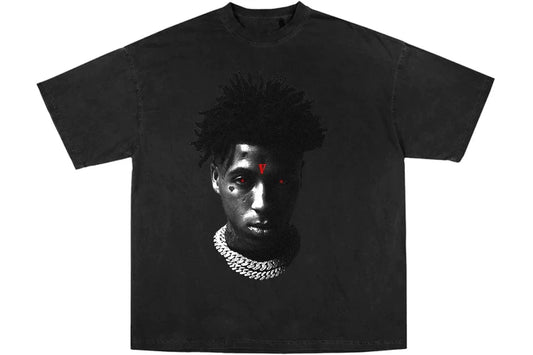 VLONE X NBA YOUNGBOY REAPER'S TEE BLACK
