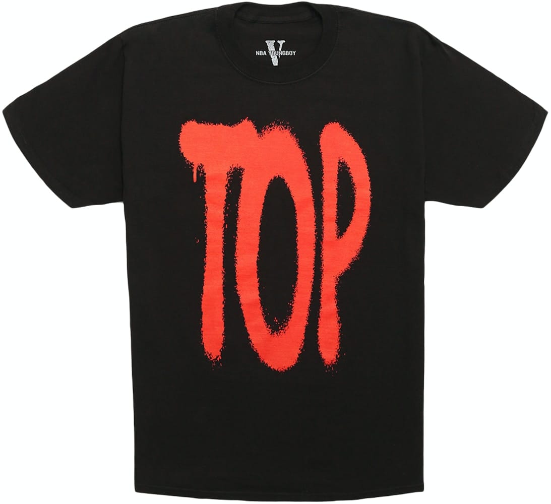 VLONE X YOUNBOY NBA TOP TEE BLACK