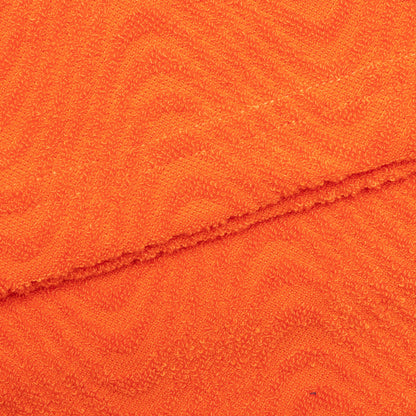 Zen Terry Boxy Polo - Burnt Orange
