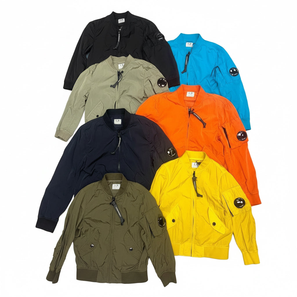 CP Company Junior Chrome-R Bomber Jacket