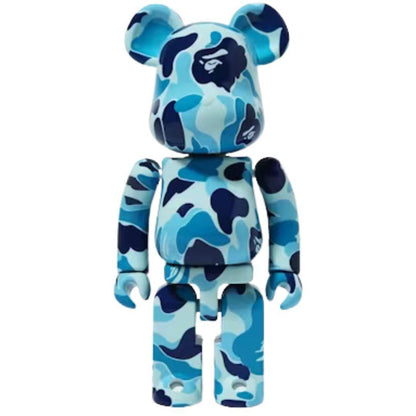 BEARBRICK X BAPE ABC CAMO CHOGOKIN 200% BLUE