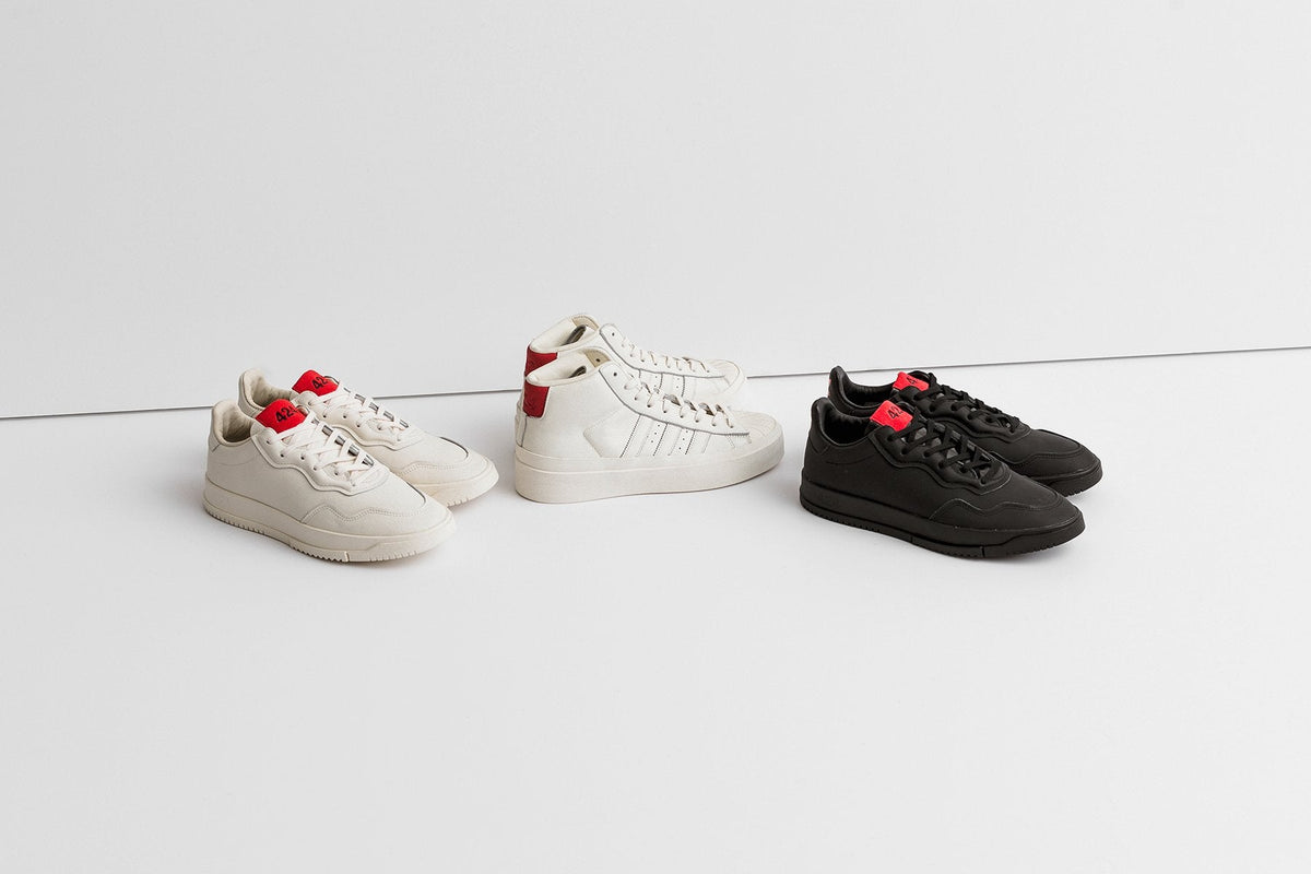 adidas Originals x 424 SC Premiere - Black/Scarlet