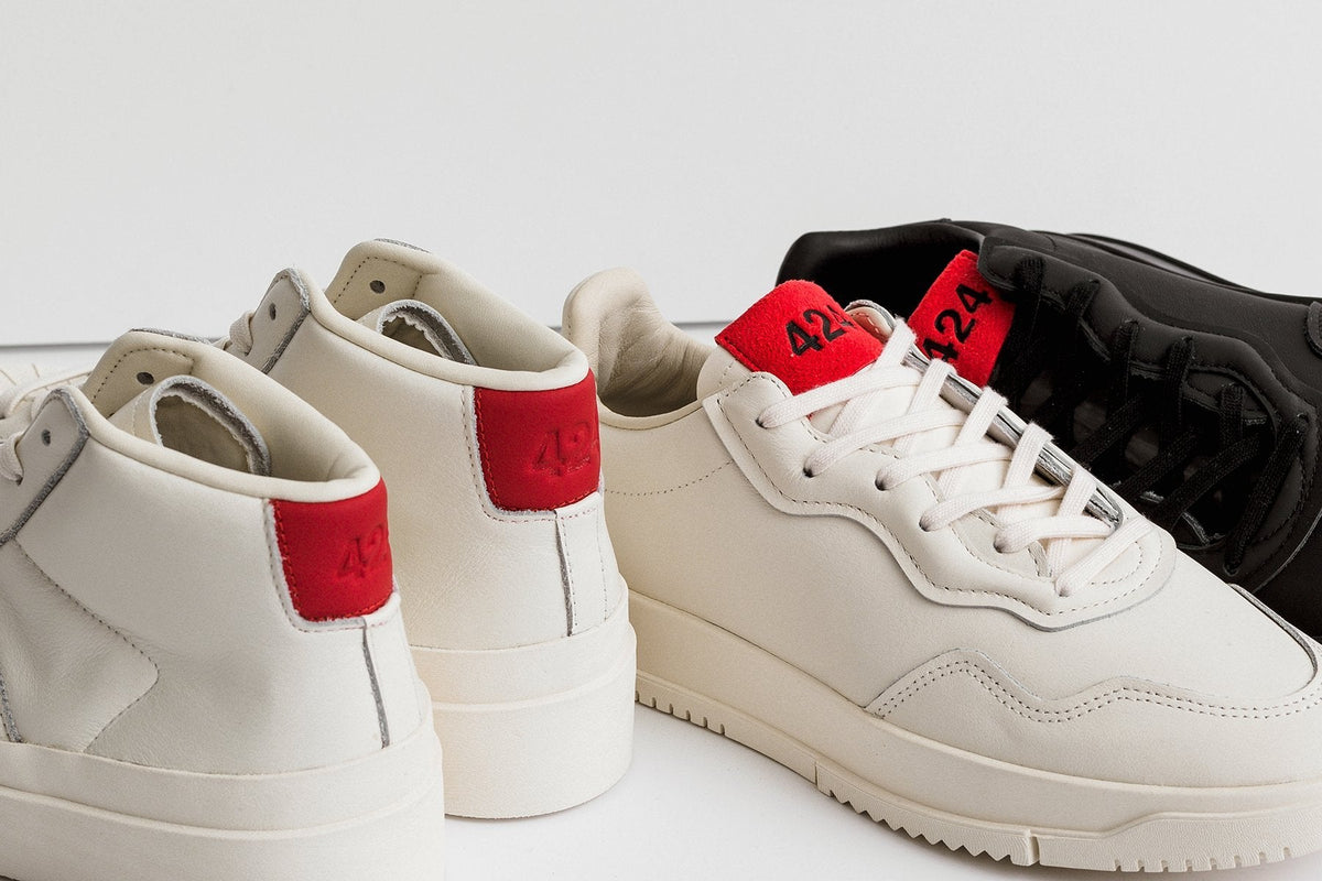 adidas Originals x 424 SC Premiere - White/Scarlet