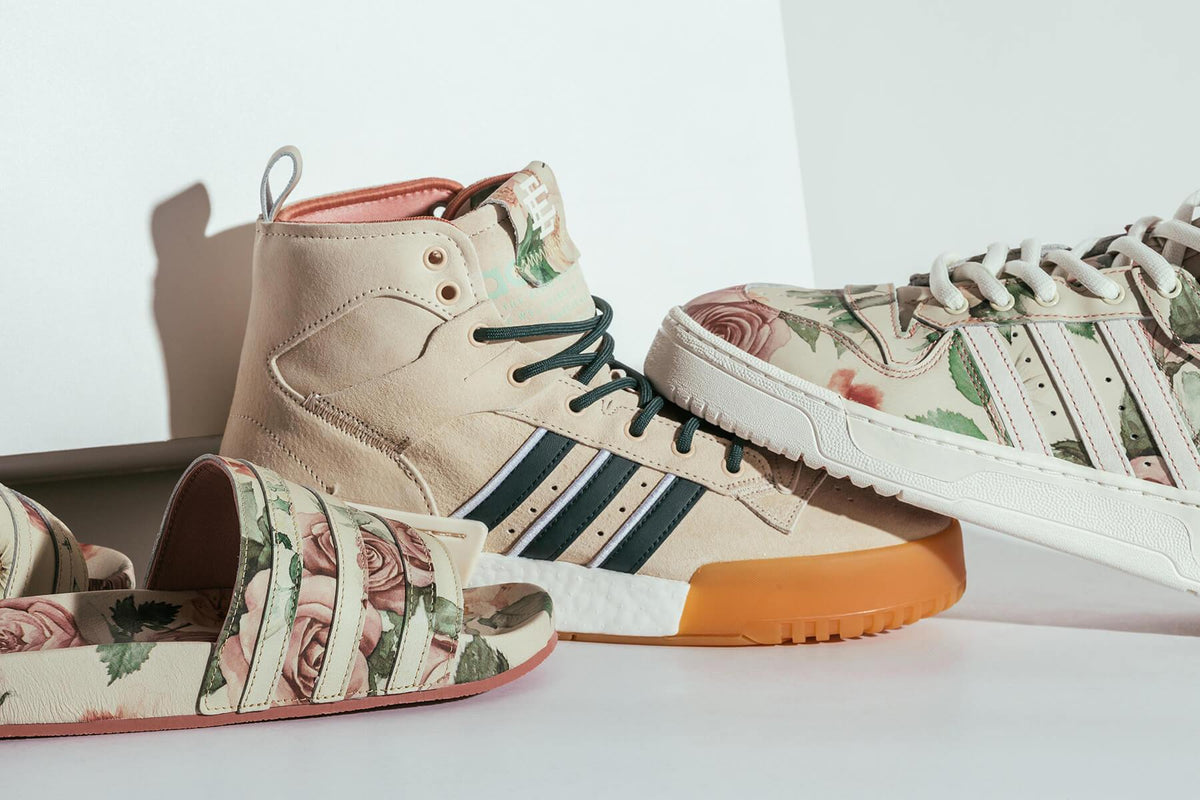 adidas Originals x Eric Emanuel Adilette Slide - Floral