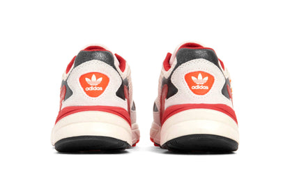 adidas Originals x Fiorucci Falcon W - Off White/Red/Neon Solar Orange