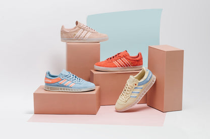 adidas Originals x Oyster Holdings Handball Top - Ash Blue/Coral/Core White